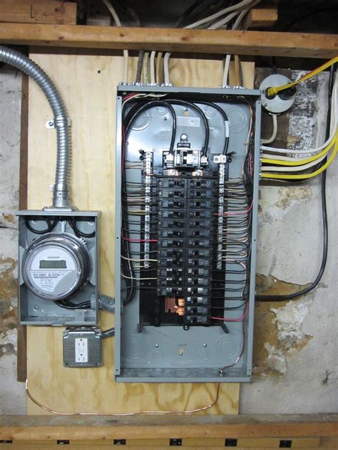 adding an electrical line to the panel box|connecting ground wire to electrical panel.